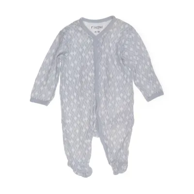 Sparkdräkt (Grå, Vit) från Fixoni Bomull