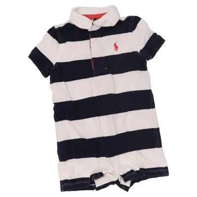 Rompers (Blue, White) from Ralph Lauren Cotton