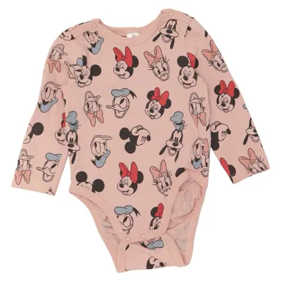 Body (Pink, Multicolored) from Disney Baby Elastane, Organic cotton