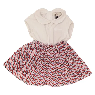 Klänning (Vit, Röd, Blå, Flerfärgad) från Armani Baby Bomull, Elastan