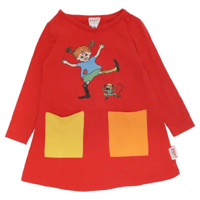 Dress (Pippi Långstrump by Martinex) from Pippi Långstrump by Martinex Cotton, Elastane