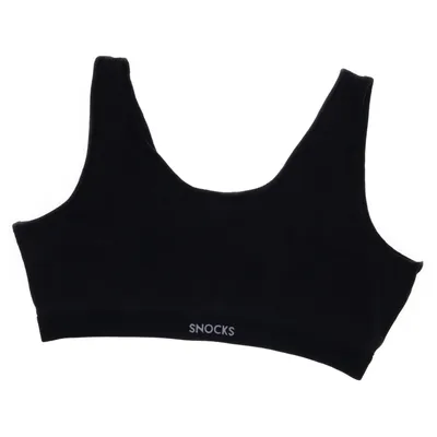 Sport-BH (Svart) från Snocks Bomull, Elastan