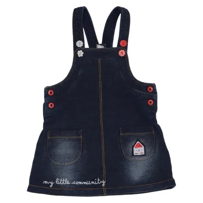 Robe salopette (Bleu) de Tuc Tuc Coton, Élasthane