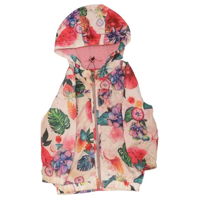 Veste imperméable (Blanc, Multicolore) de Cakewalk Coton, Polyester, Viscose