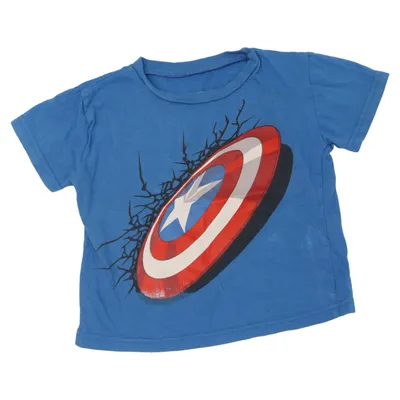 T-shirt (Blå, Flerfärgad) från Marvel Avengers Bomull