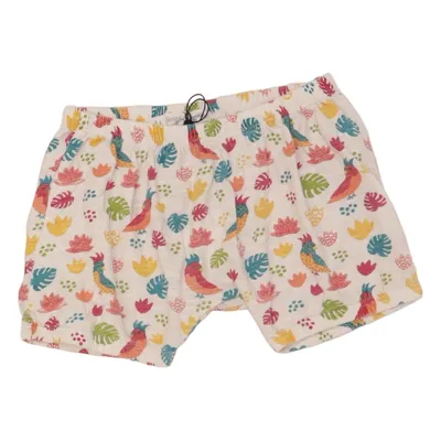 Pyjamasshorts (Vit, Flerfärgad) från Sense Organics Ekologisk bomull