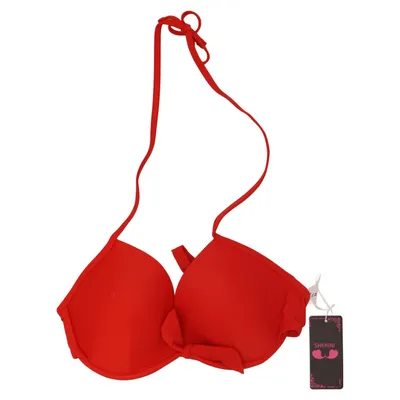 Haut de bikini (Rouge) de Shekini Élasthane, Polyamide