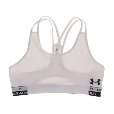 Sports bra (White, Black) from Under Armour Elastane, Polyester