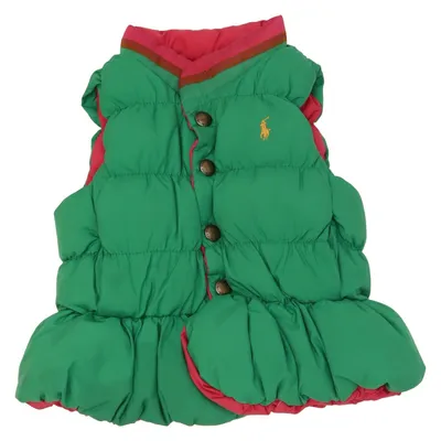 Outer vest (Green, Pink) from Ralph Lauren Down, Feather, Polyester