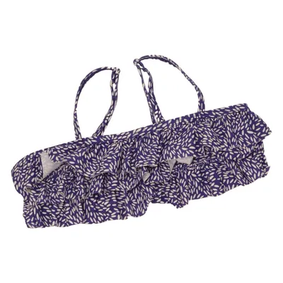 Bikini top (Blauw, Wit)