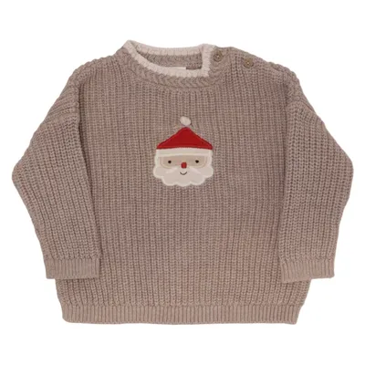 Christmas sweater (Beige) from Next Baby Cotton