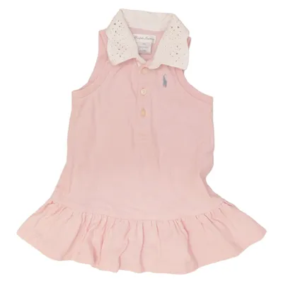 Polo dress (Pink, White) from Ralph Lauren Cotton