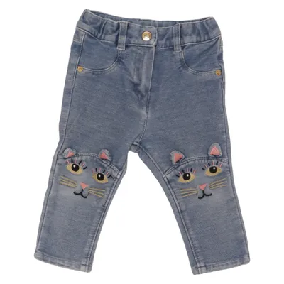 Jeans (Blå) från Little Marc Jacobs Bomull, Elastan