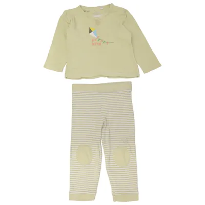 Pyjama (Vert, Blanc, Multicolore) de Erwin Müller Coton