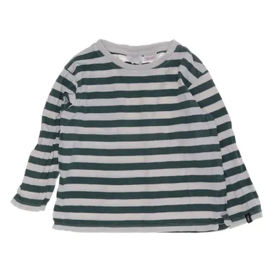 Långärmad t-shirt (Grön, Vit) från Zara Bomull