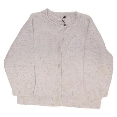 Cardigan (White, Multicolored) from Arket Cotton
