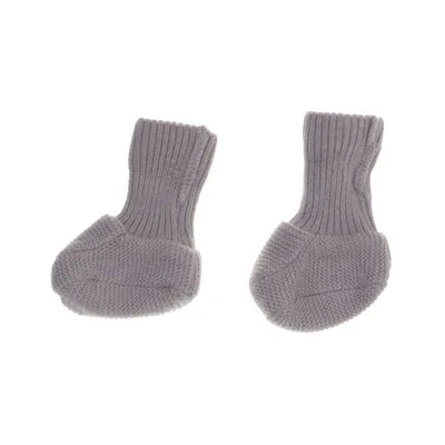 Baby booties (Gray) from H&M Cotton