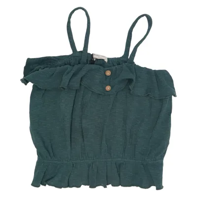 Crop top (Green) from Play Up Organic cotton