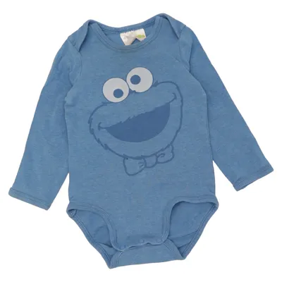 Romper (Blauw) van Sesame Street x H&M Katoen, Elastaan