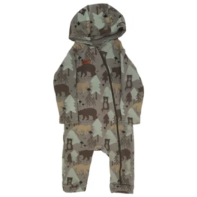 Barboteuse (Vert, Marron, Beige) de Little Coton, Polyester
