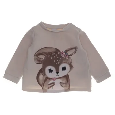Long sleeve T-shirt (Beige, Brown) from Dopo Dopo Baby Cotton, Polyester