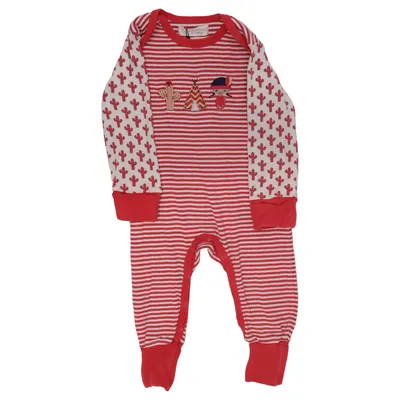 Rompers (Red, White) from Sense Organics