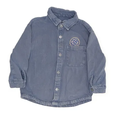 Denimjakke (Blå) fra Zara Bomuld