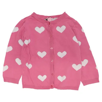 Cardigan (Pink, White) from Dopo Dopo Girls