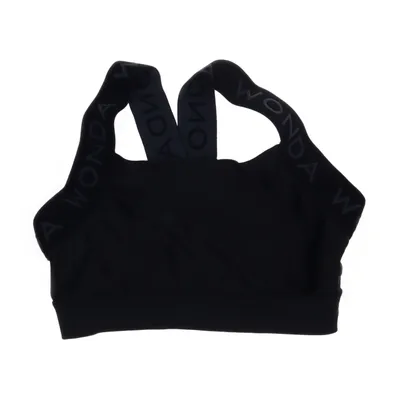 Sport-BH (Svart, Grå) från Wonda Elastan, Återvunnen polyester