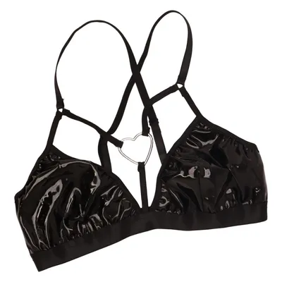 Brassière (Noir) de Romwe Élasthane, Polyester