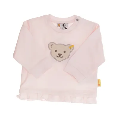 Långärmad t-shirt (Rosa) från Steiff Bomull, Elastan