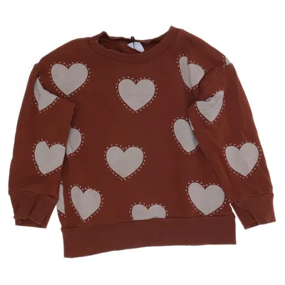 Collegetröja (Brun) från Lindex Kids Bomull, Elastan