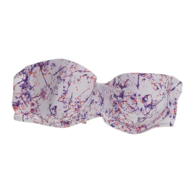 Bra (White, Multicolored) from Cybele Elastane, Polyamide