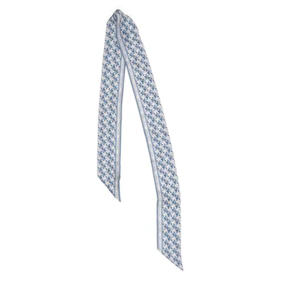 Halsdoek (Blauw, Wit) van Jimmy Choo Zijde