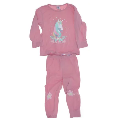 Pyjamas (Rosa, Flerfärgad) från Kiki & Koko Bomull, Elastan