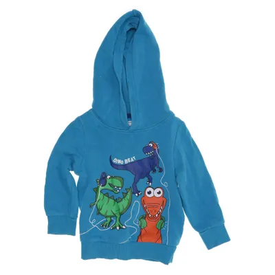 Capuchon sweater (Blauw, Meerkleurig) van Palomino by C&A Katoen, Polyester