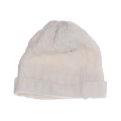 Beanie (White) from De Bijenkorf Acrylic, Polyester, Wool