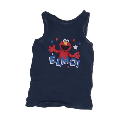 Tanktop  (Blå, Flerfarvet) fra Sesame Street Bomuld