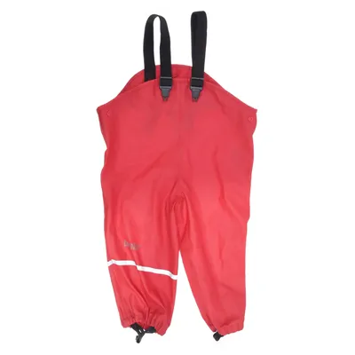 Rain pants (Red) from Caretec Polyester, Polyurethane