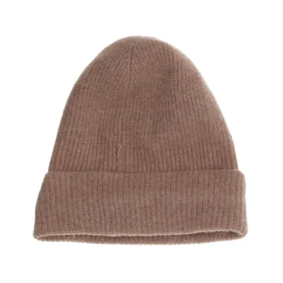 Beanie (Beige) van Arket Polyester, Alpacawol, Wol, Elastaan