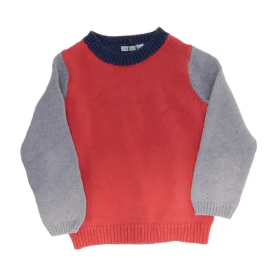 Tröja (Röd, Grå) från Mathe Bomull