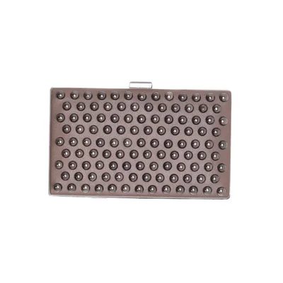 Clutch (Bruin, Zwart) van Blumarine Katoen, Polyurethaan