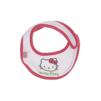 Bavoir (Blanc, Rose) de Hello Kitty