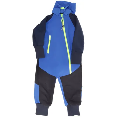 Outdoor overalls  (Blå, Sort, Grøn) fra Jako-O Elastan, Polyamid, Polyester