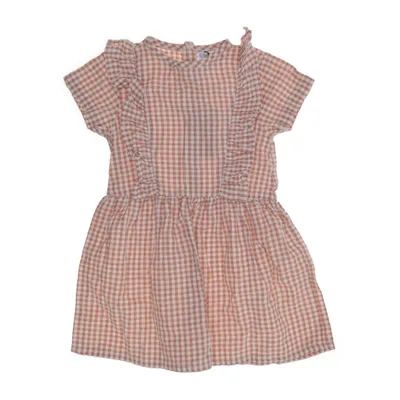 Klänning (Brun, Vit) från Dirkje