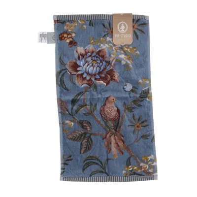 Towel (Blue, Multicolored) from Pip Studio Cotton