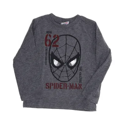 Långärmad t-shirt (Grå) från Marvel Comics Bomull, Polyester