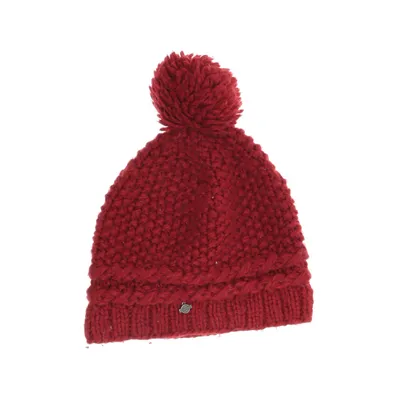 Bonnet à pompon (Rouge) de Seeberger Acrylique, Laine