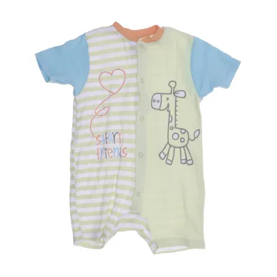 Sparkdräkt (Grön, Vit, Blå, Flerfärgad) från Baby Club Bomull