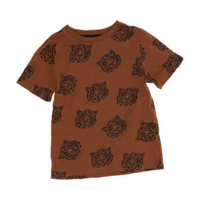 T-shirt (Brun, Flerfärgad) från H&M Kids Bomull
